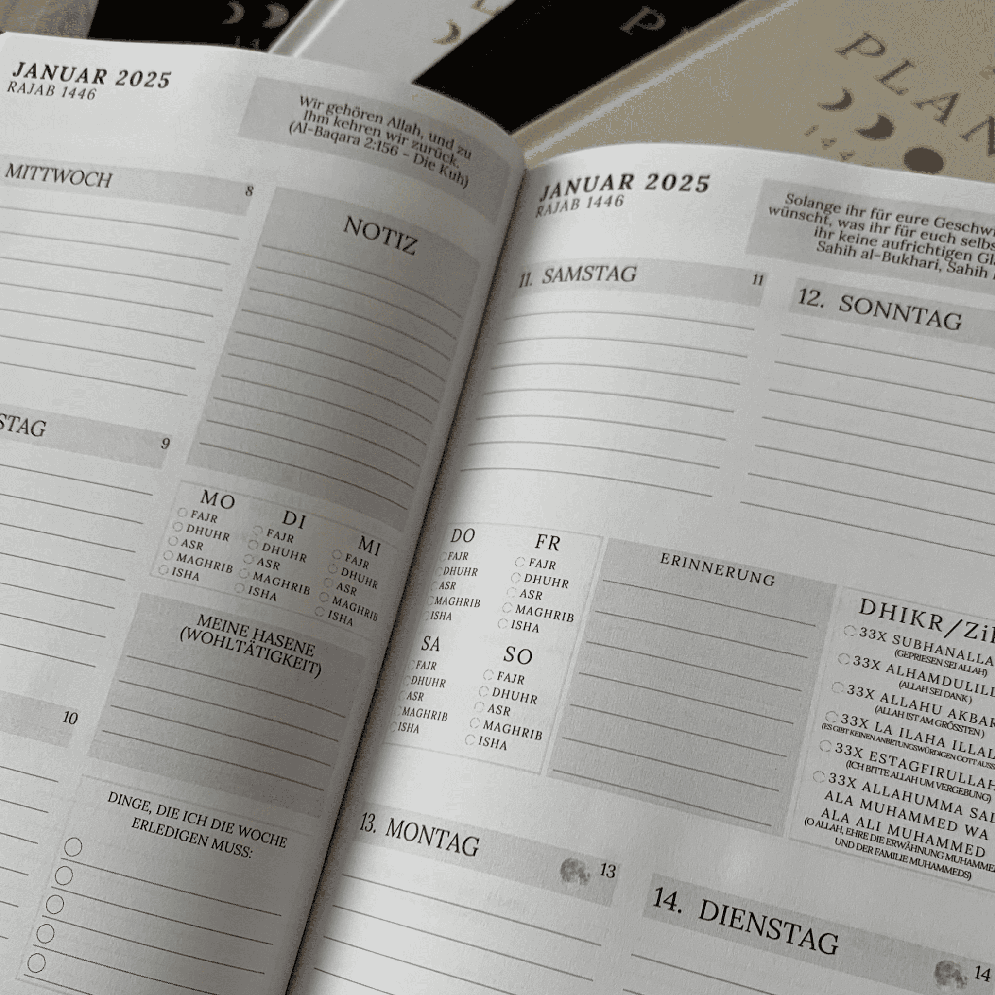 Islamic Year Planner 2025 (1446-1447)