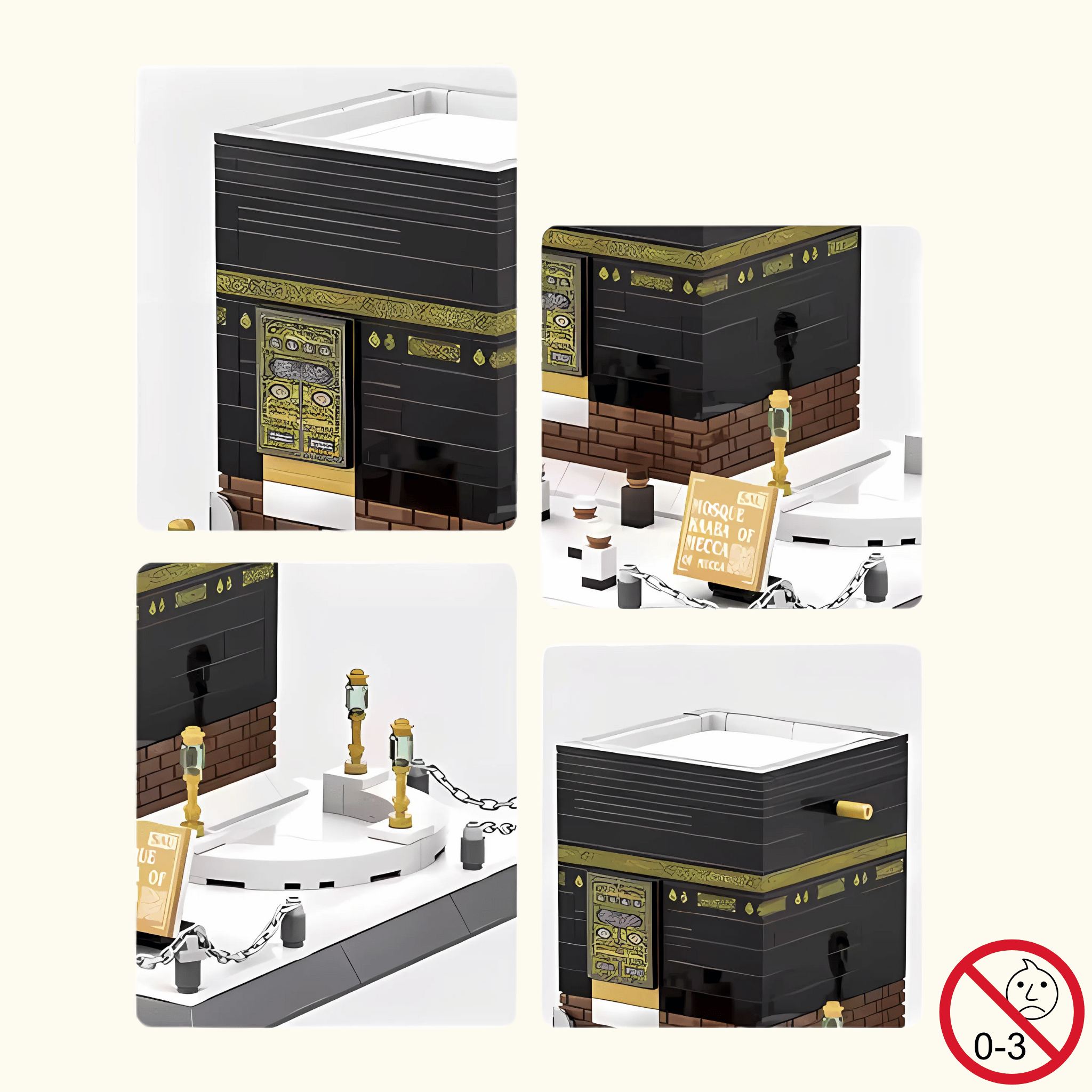 Kaaba Baustein-Set – 446 Teile